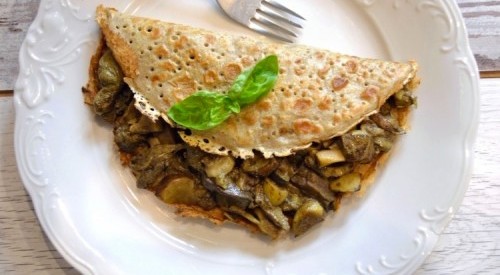 Faire des crêpes au champignons savoureuses